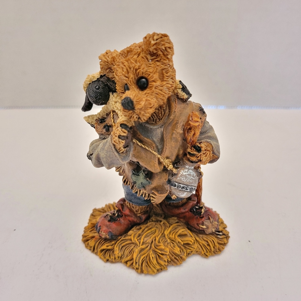 1996 Boyds Bears Bruce As The Shepherd Fugurine